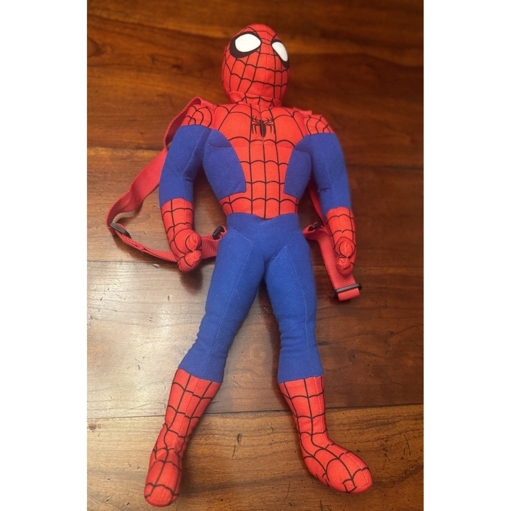 Marvel Ultimate Spider-Man Soft Figure Backpack‎  17"